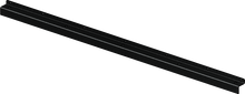 Load image into Gallery viewer, KFI Products 60-inch Pro-Poly hold down bracket for mounting, shown in black with sturdy construction and secure fastening features.