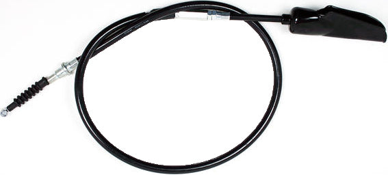 Motion Pro Black Vinyl Clutch Cable 70-5224 for motorcycle, showing the black vinyl outer layer and metal fittings.
