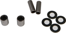 Load image into Gallery viewer, All Balls Lower A-Arm Bearing Kit for suspension, featuring metal bearings and components in a close-up view.