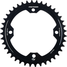 Load image into Gallery viewer, Steel Fire Power 40-tooth rear sprocket for off-road bikes, black finish, durable motorcycle drivetrain component.