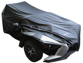 Nelson-Rigg Ss-1000 Slingshot full cover storage cover protecting the vehicle from weather elements.