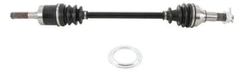 All Balls heavy-duty front axle with six balls, designed for durable motorcycle or quad vehicle performance.