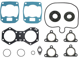 SP1 full gasket set Pol 123-12019 showing multiple gasket seals and components for engine sealing and replacement.