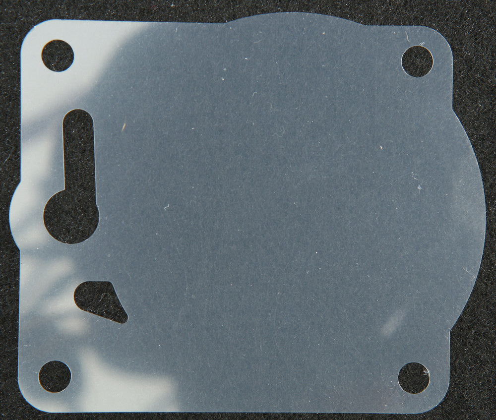 Mikuni diaphragm damper Bn461 for carburetor, clear fuel system component showing its diaphragm and connection points.