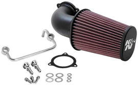 K&N Aircharger Intake System Black K63-1122 with high-performance air filter and intake tubing for improved engine airflow