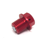 ZETA - Magnetic Drain Plug M14x14-P1.5 Red - 634-8207R