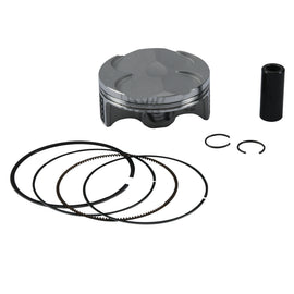 Vertex GP RC forged piston kit with 76.96mm bore and 13.85:1 compression ratio for Yamaha engines, includes piston and components.