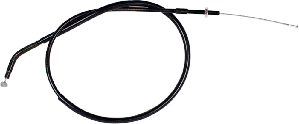 Motion Pro black vinyl clutch cable 70-2527 for motorcycle control lines, showing the cable with durable black vinyl coating.
