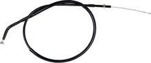 Load image into Gallery viewer, Motion Pro black vinyl clutch cable 70-2527 for motorcycle control lines, showing the cable with durable black vinyl coating.