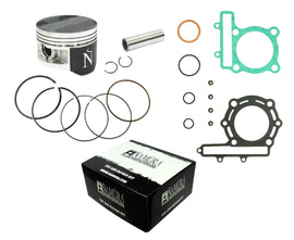 Namura top end kit for Kawasaki 185-20344, includes piston components for engine performance upgrade.