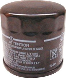 SP1 Oil Filter 12-1790 showing the cylindrical filter with metal casing and branding for automotive engine oil filtration