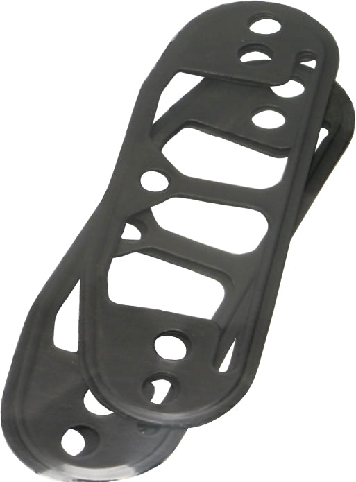 Cometic OEM-style lower right rocker cover gasket for Evo X, showing the sealed gasket component with branding details.
