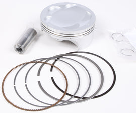 ProX Racing Parts piston kit with 94.96mm pistons, includes multiple engine components for high-performance motorcycle rebuilding.