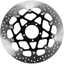 Load image into Gallery viewer, Brembo Serie Oro front brake rotor floating with ventilated and slotted design for high-performance braking.