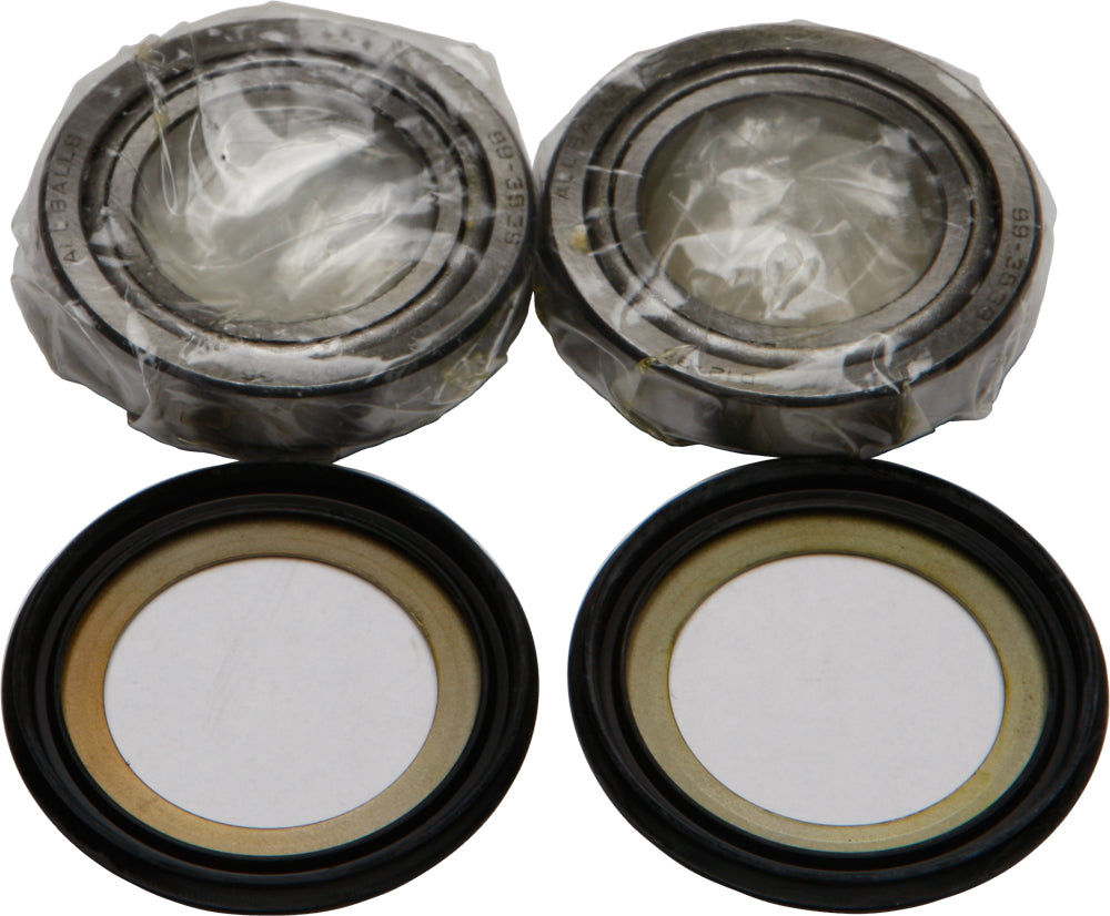 All Balls steering bearing and seal kit 22-2059 with various seals and bearings for motorcycle steering components.