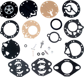 Vertex Carb Repair Kit S/M RK1HR for intake and fuel system, featuring essential components for carburetor maintenance.