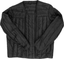 Fly Racing Off Grid Jacket thermal liner with quilted fabric and zipper, designed for added warmth and comfort.