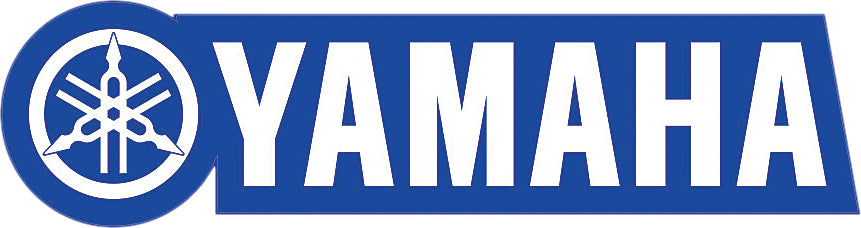 DCOR 48-inch Yamaha decal sheet with graphic decals, black and white designs for motorcycle customization.
