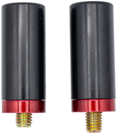 SANTORO Crash Bar Chacho Red hardware fitting with red finish, designed for durable vehicle protection and fast installation.
