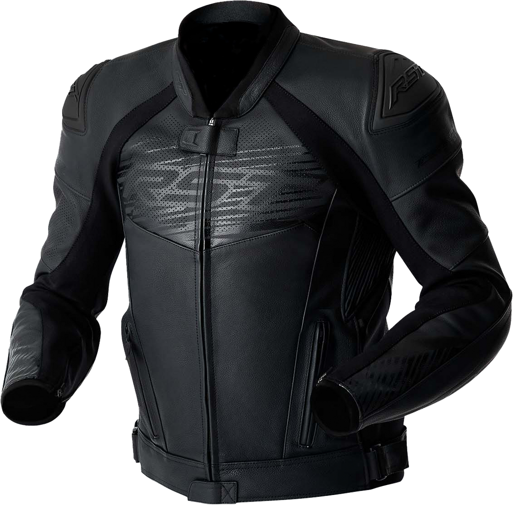 Tractech Evo D3o Jacket Black Leather 5x