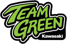 Load image into Gallery viewer, DCOR Team Green decal, 12-inch graphic sticker featuring bold green design on a white background.
