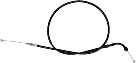 Motion Pro black vinyl throttle pull cable for motorcycle or ATV, featuring durable control line construction.