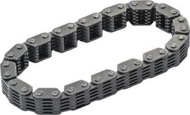 HardDrive engine cam chain, 88-inch secondary OEM part, showing the metal chain with links and tensioner components.