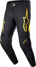 Load image into Gallery viewer, Alpine Star Supertech Ward Pants in black and yellow, size 40, showing durable motorcycle riding gear with reinforced panels.