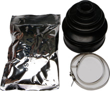 Load image into Gallery viewer, All Balls CV Boot Kit 21-95009 drive shaft boot set for vehicle repair, featuring durable rubber CV boot and clamps.