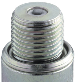 NGK spark plug model 2422/10 2-BUH, showing the metal and ceramic components of the automotive spark plug.