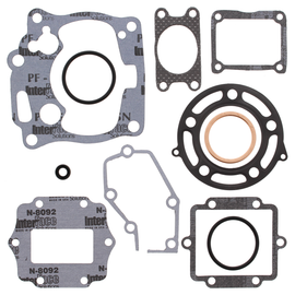 Vertex Top End Gaskets 681-0429, set of engine gaskets and seals for top end rebuild, with visible gasket components.