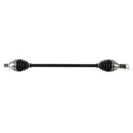 All Balls heavy-duty front axle drive shaft with six ball bearings, durable automotive part for vehicle performance.
