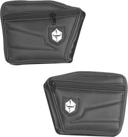 Pro Armor Talon Stock Dr storage bag in black, designed for luggage, shown with a sleek, durable fabric exterior and zipper closure.