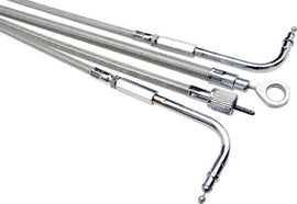 Motion Pro Armor Coat clutch cable 70-64227, a durable hydraulic control line for motorcycle clutch systems, shown with fittings.