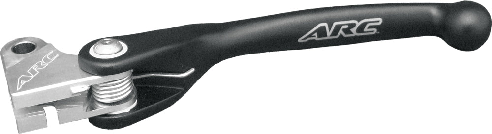 ARC aluminum clutch lever for Honda CRF250 motorcycle, showcasing sleek, lightweight design and durable construction.