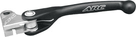 ARC aluminum clutch lever for Honda CRF250 motorcycle, showcasing sleek, lightweight design and durable construction.