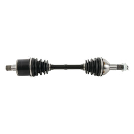 All Balls Drive Axle 536-0008 showing the metal shaft and surrounding components for vehicle drive systems.