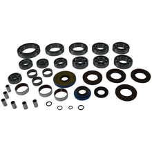 Load image into Gallery viewer, All Balls drive trans axle bearing and seal kit, model 22-52124, with various seals and bearings displayed in the image.