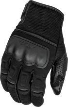 Load image into Gallery viewer, Fly Racing Coolpro Force Gloves in black, XL size, featuring protective padding and breathable fabric for motocross or biking.
