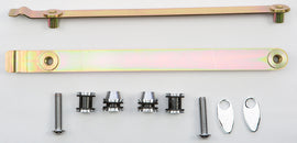 HardDrive Chrome Dyna hardware kit with fasteners and fittings for 2006-2017 Harley Davidson Dyna models, shown in the image.
