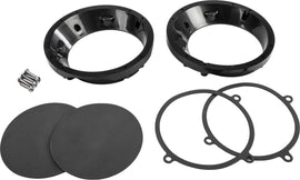 Scosche Front Speaker Adapters 194-01020 for car audio systems, showing the black plastic mounting adapters.