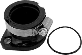 SP1 Mounting Flange Pol 14-1072 for intake, carb, or fuel system, shown in a close-up view of the polished metal flange.