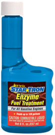 Star brite High Concentrate Enzyme Fuel Treatment 8oz bottle, chemical product for fuel system cleaning and performance enhancement