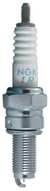 NGK Spark Plug #7967/04 2-CR6EIA-9 showing metal terminal and ceramic insulator for automotive engine performance.