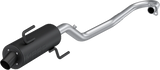 MBRP Exhaust Single Slip-On System W/ Performance Muffler Blk 241-10233