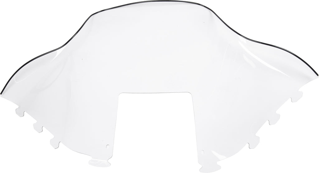 SNO Stuff Windshield Clear Pol 40-1234 showing a transparent windscreen with mounting brackets and a sleek, aerodynamic design