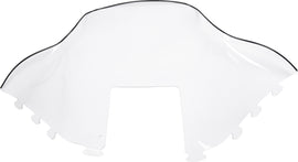 SNO Stuff Windshield Clear Pol 40-1234 showing a transparent windscreen with mounting brackets and a sleek, aerodynamic design