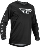 Fly Racing F-16 Jersey Black/White 2x 376-9212X