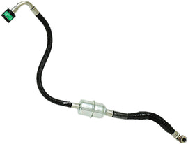 SP1 fuel filter and hose for intake, carburetor, and fuel system, shown in the close-up image.