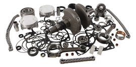 Vertex Complete Engine Rebuild Kit for Kawasaki WR engine, includes engine components laid out on a plain background.